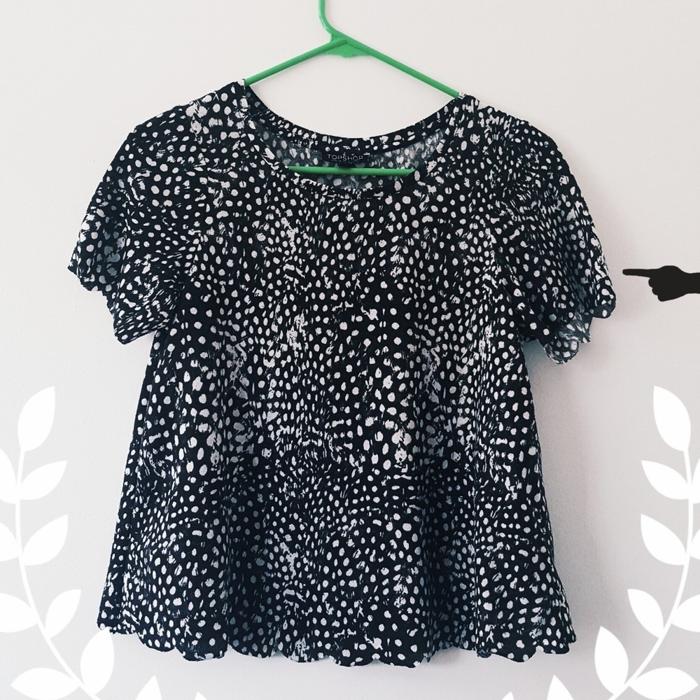 Topshop Printed Shirt